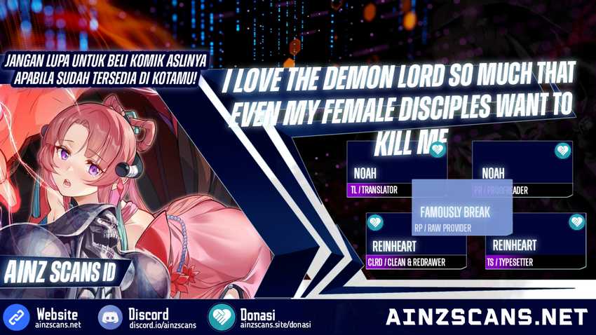 I Love the Demon Lord So Much That Even My Female Disciples Want to Kill Me Chapter 04