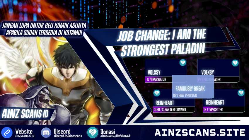 Job Change: I am the Strongest Paladin Chapter 00