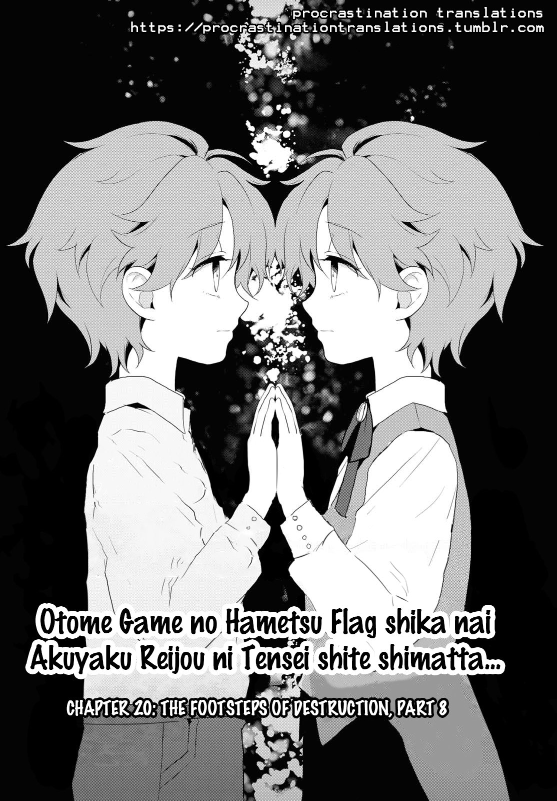 Otome Game no Hametsu Flag shika nai Akuyaku Reijou ni Tensei shite shimatta Chapter 20