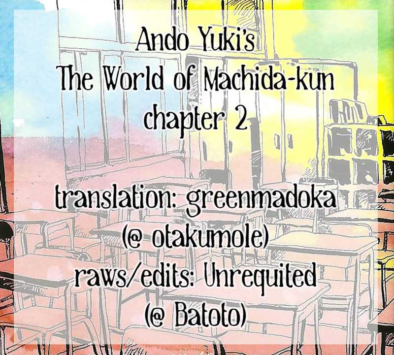 Machida-kun no Sekai Chapter 02