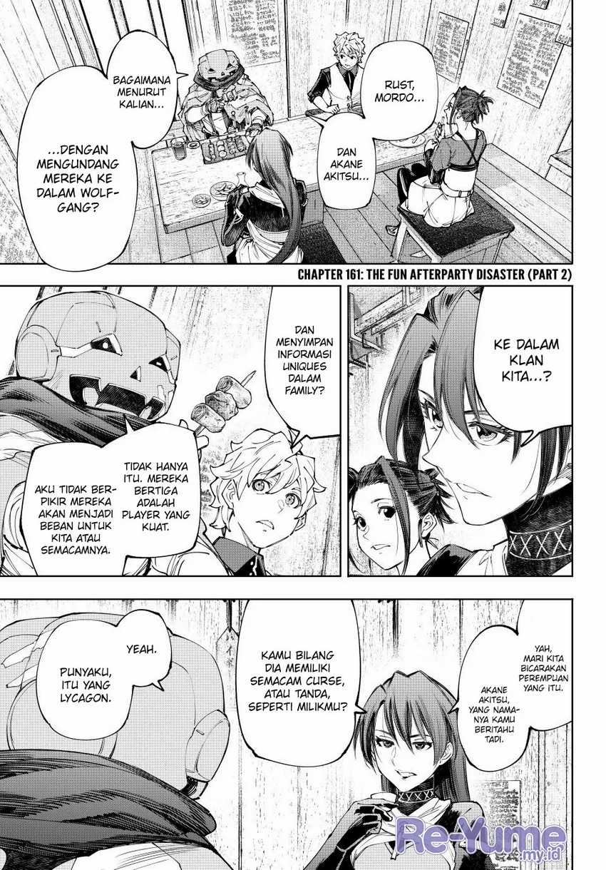 Shangri-La Frontier ~ Kusoge Hunter, Kamige ni Idoman to su~ Chapter 161