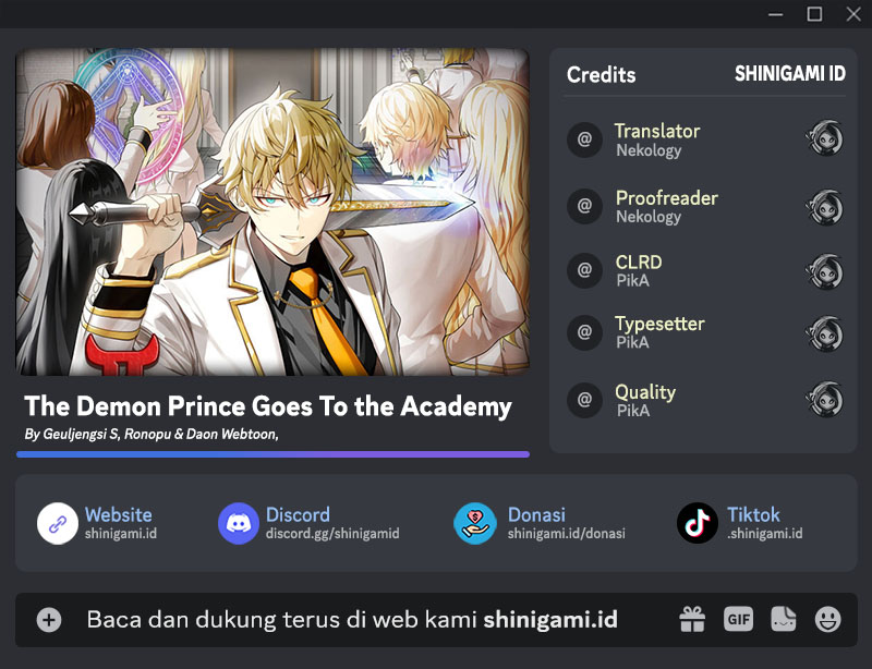 The Demon Prince goes to the Academy Chapter 25