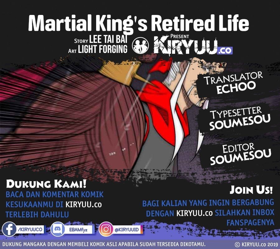 Martial King’s Retired Life Chapter 111