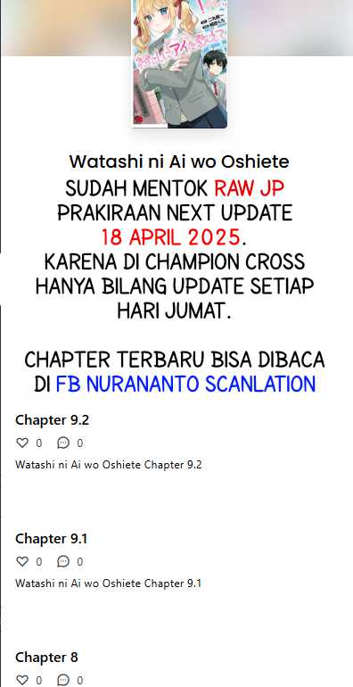 Watashi ni Ai wo Oshiete Chapter 04