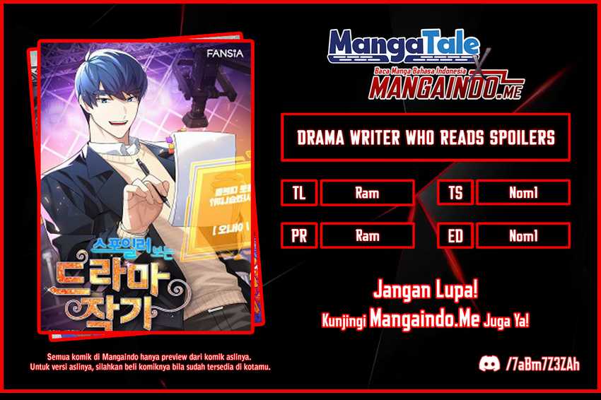 Drama Writer Who Reads Spoilers Chapter 05