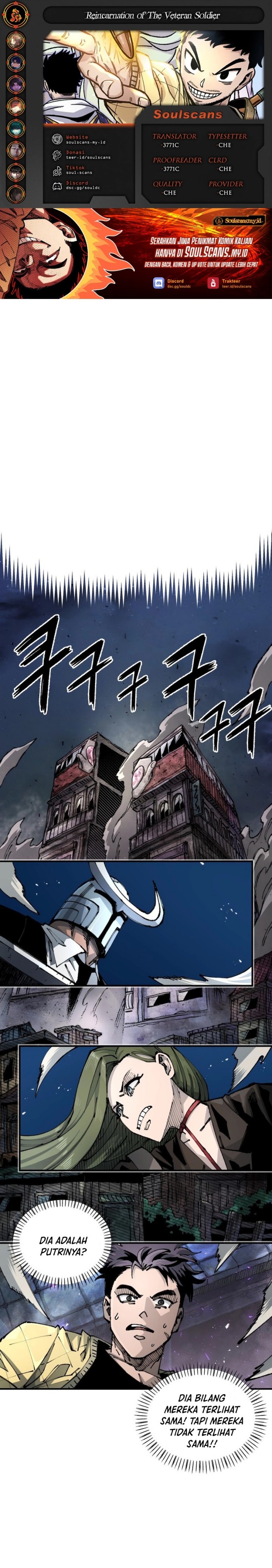 Reincarnation Of The Veteran Soldier Chapter 80