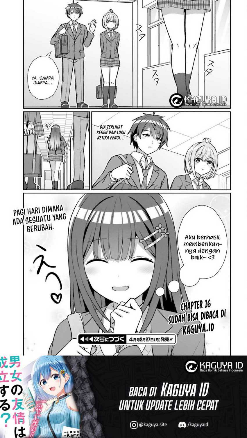Danjou no Yuujou wa Seiritsu Suru? (Iya, Shinai!!) Chapter 15