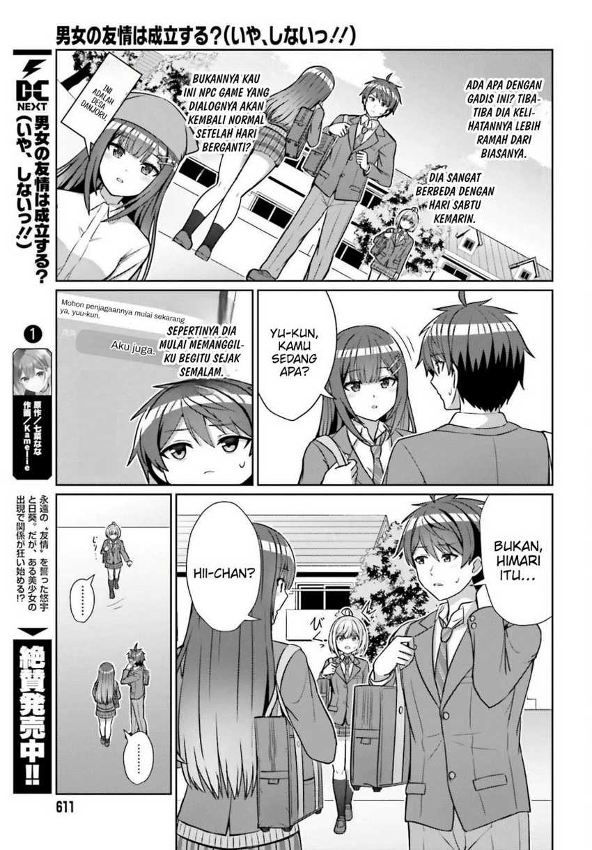 Danjou no Yuujou wa Seiritsu Suru? (Iya, Shinai!!) Chapter 15