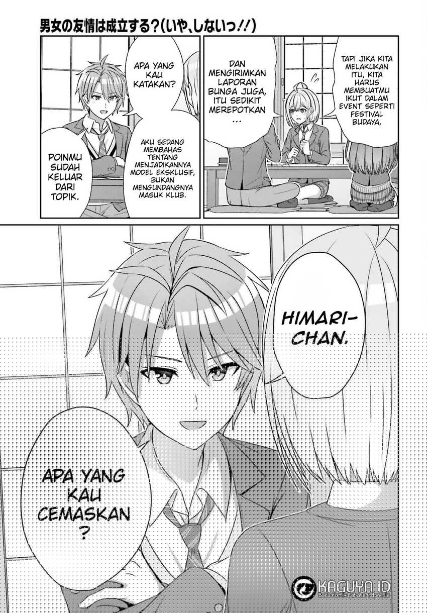 Danjou no Yuujou wa Seiritsu Suru? (Iya, Shinai!!) Chapter 22