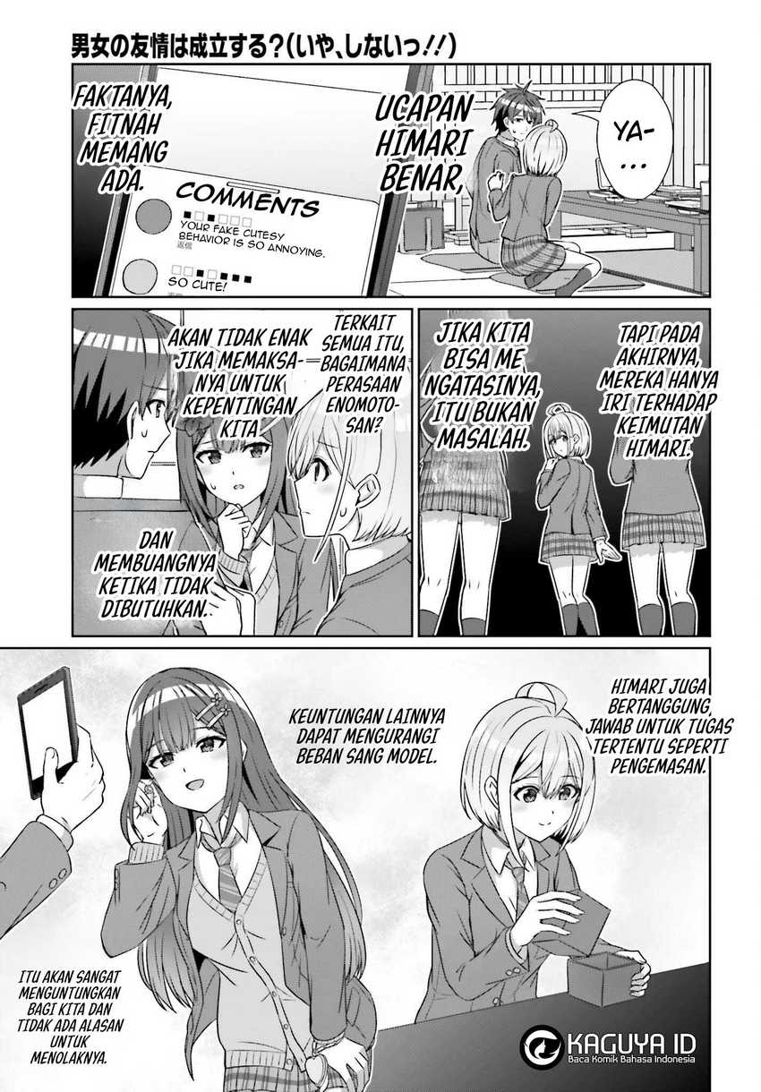 Danjou no Yuujou wa Seiritsu Suru? (Iya, Shinai!!) Chapter 22