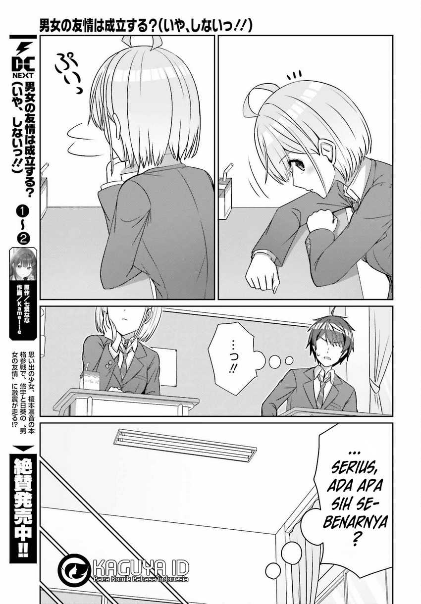 Danjou no Yuujou wa Seiritsu Suru? (Iya, Shinai!!) Chapter 23