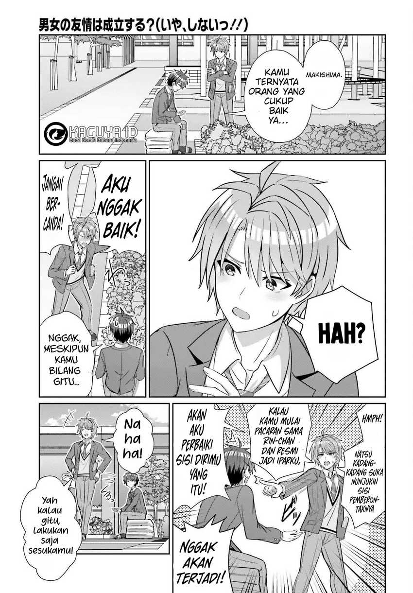 Danjou no Yuujou wa Seiritsu Suru? (Iya, Shinai!!) Chapter 25