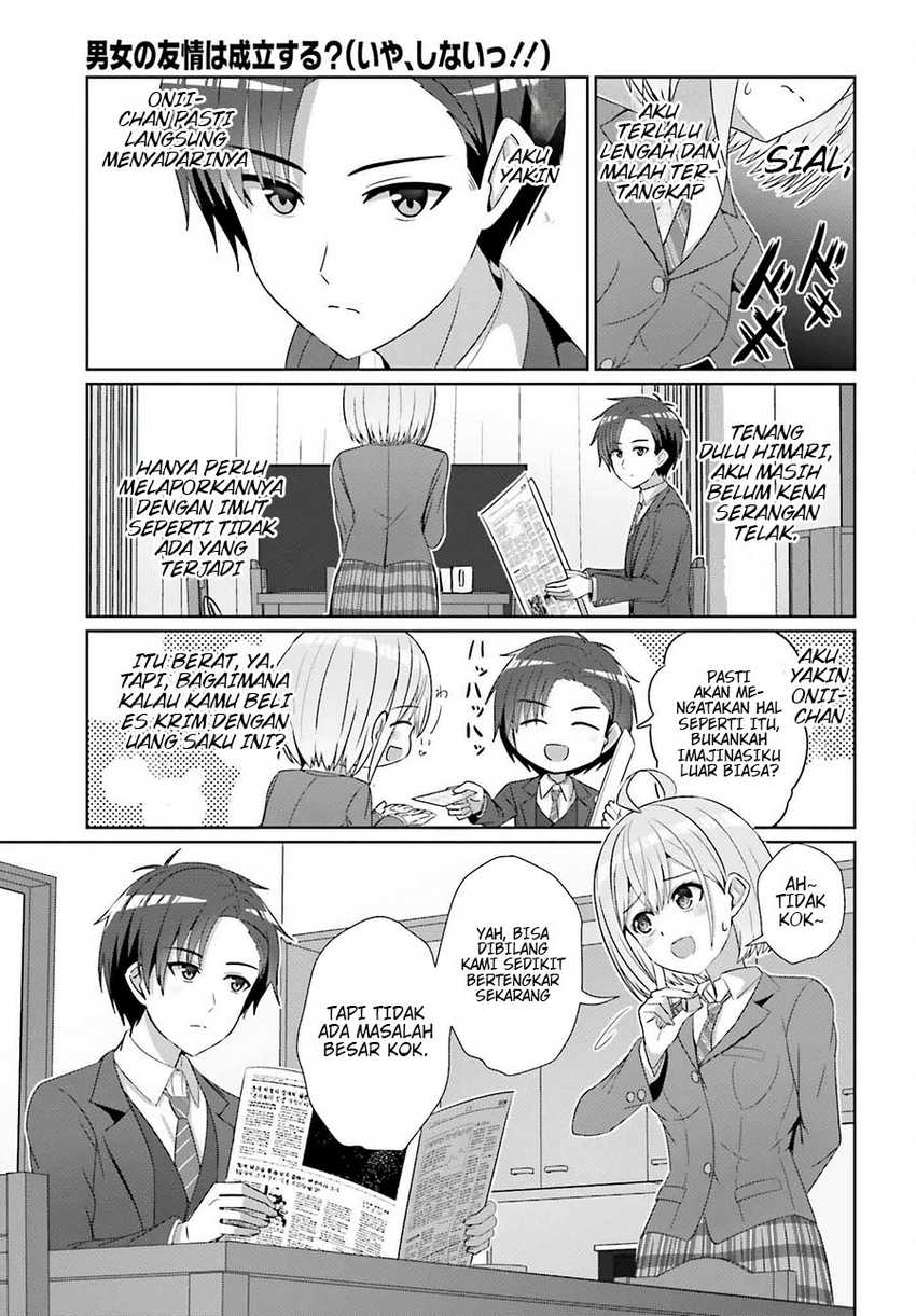Danjou no Yuujou wa Seiritsu Suru? (Iya, Shinai!!) Chapter 28