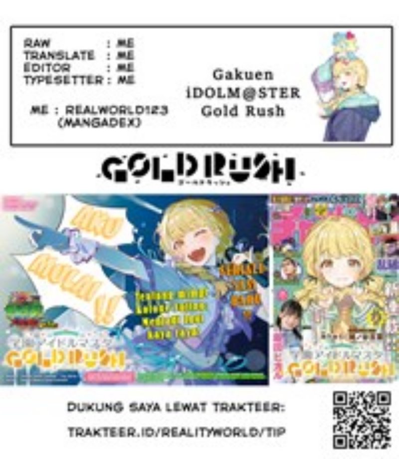 Gakuen Idolm@ster Gold Rush Chapter 20