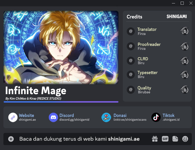 Infinite Mage Chapter 74 f page 0