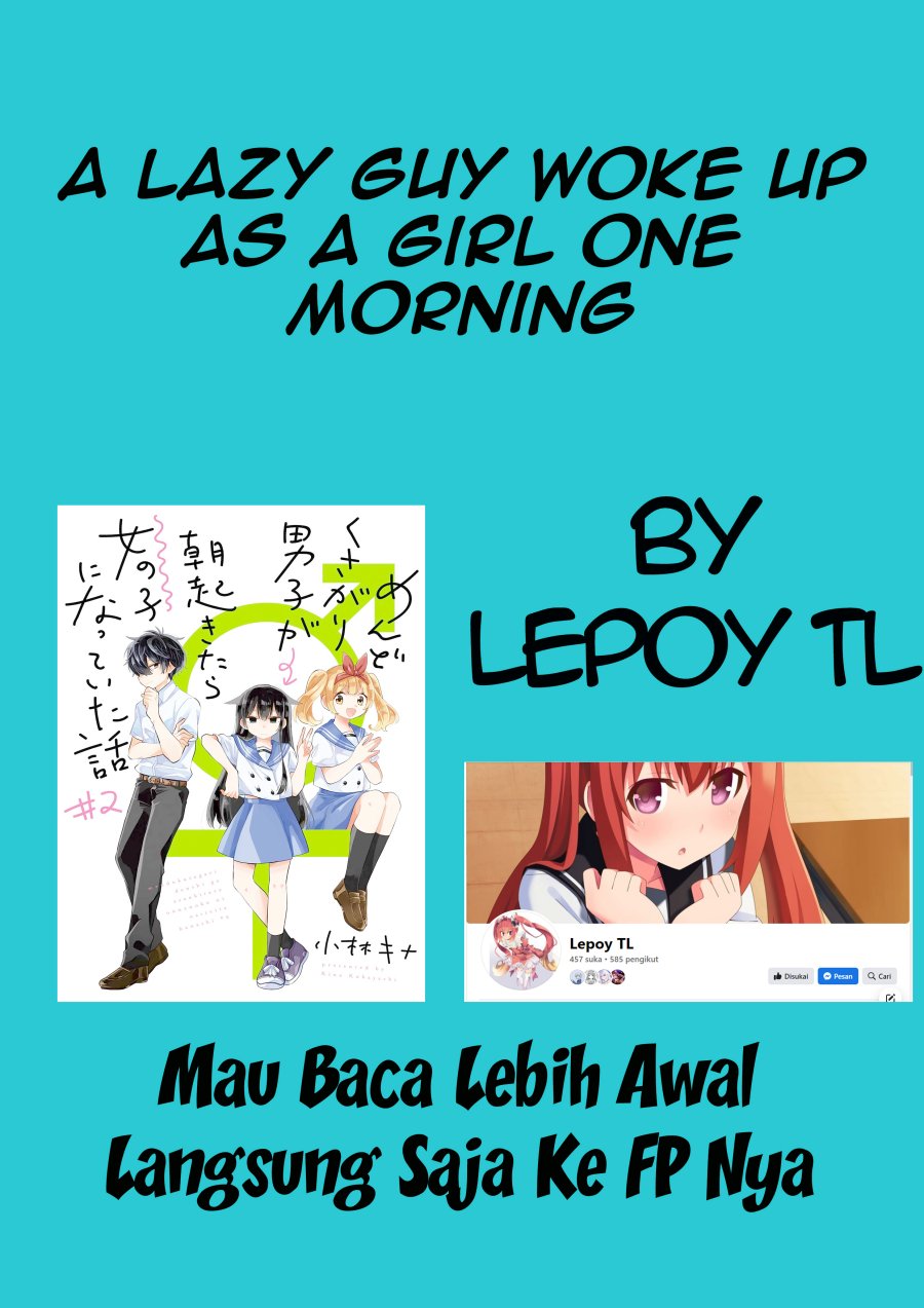 A Lazy Guy Woke Up As A Girl One Morning Chapter 19