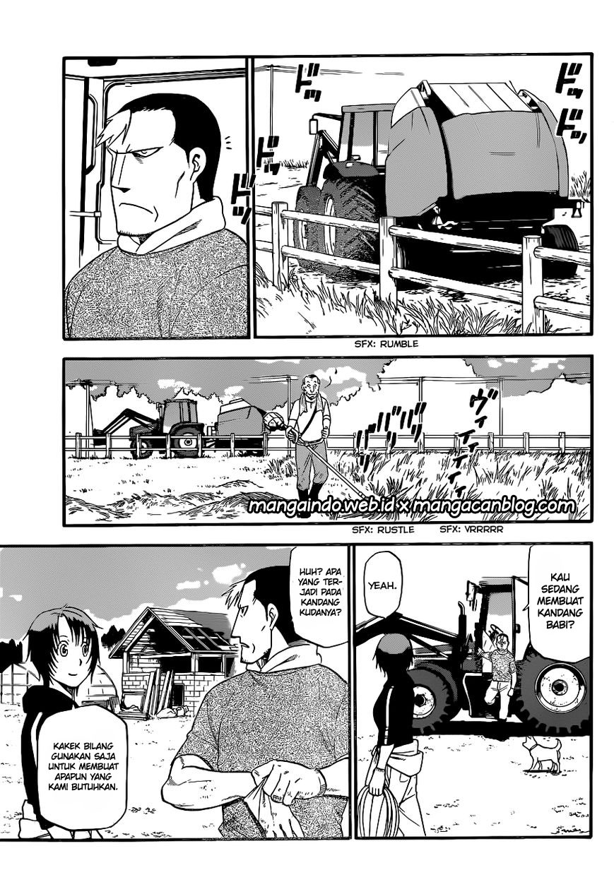 Silver Spoon Chapter 101