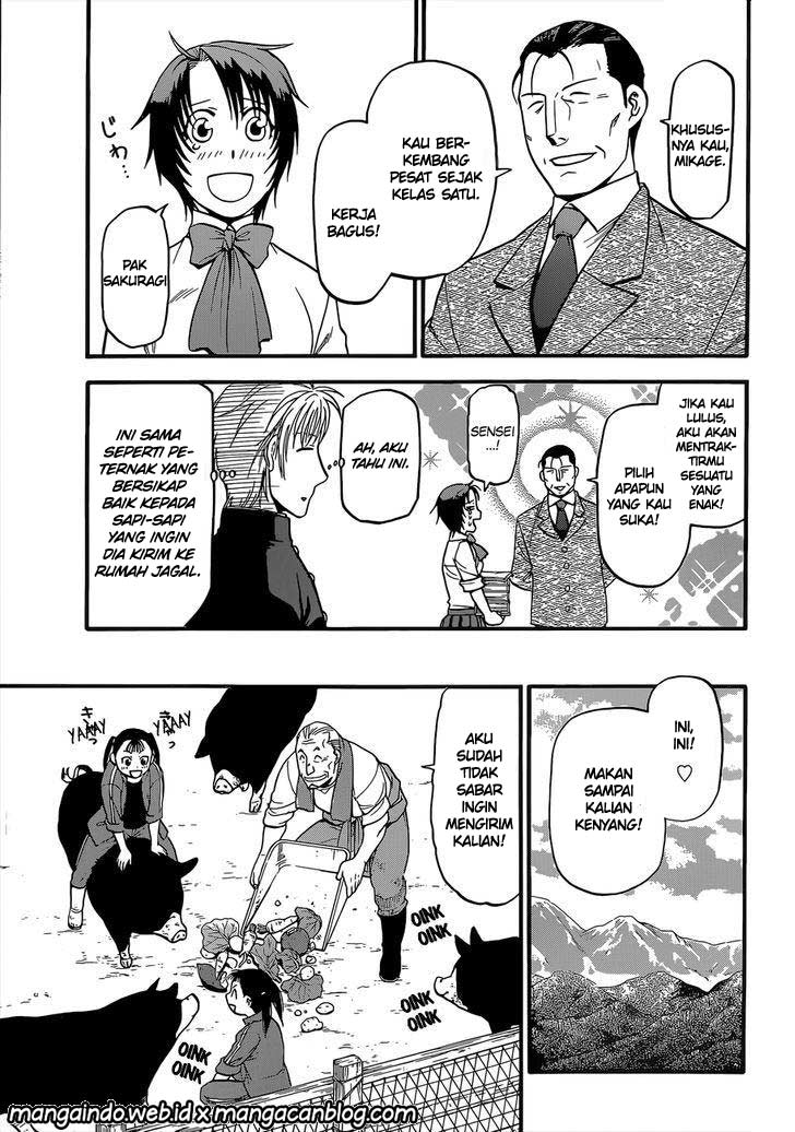 Silver Spoon Chapter 113