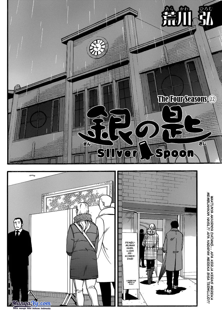 Silver Spoon Chapter 119