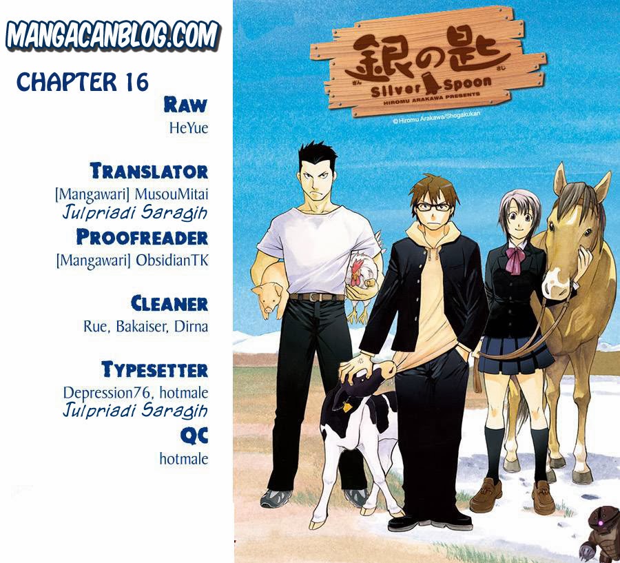 Silver Spoon Chapter 16