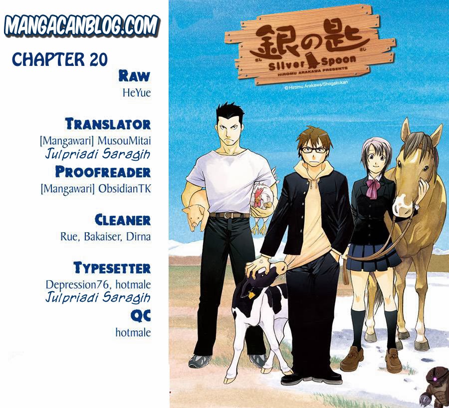 Silver Spoon Chapter 20
