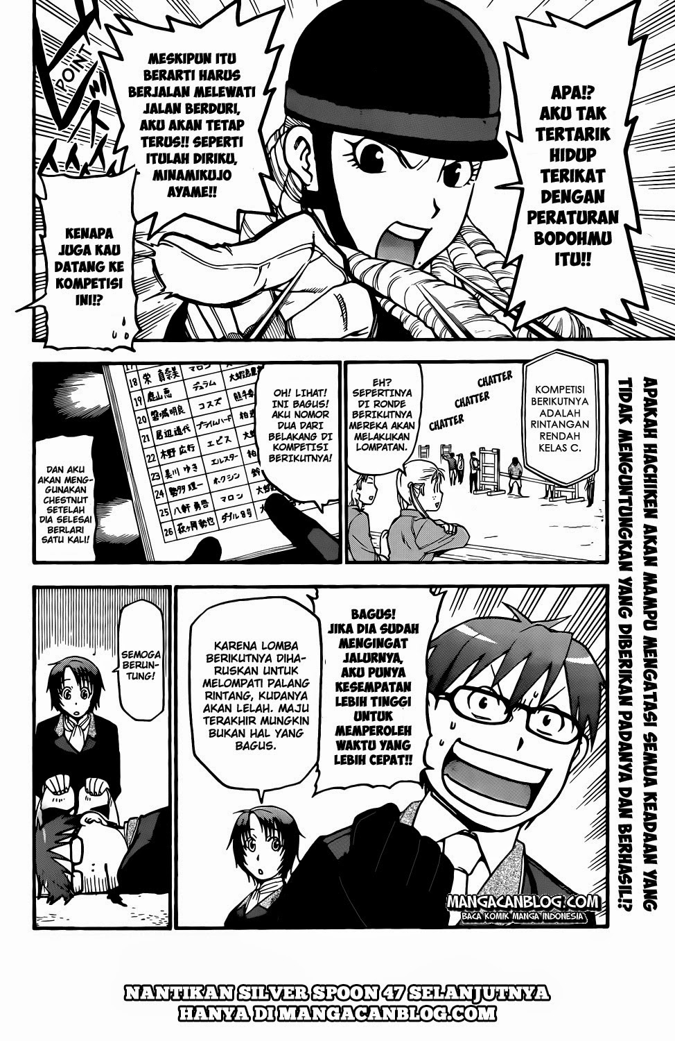 Silver Spoon Chapter 46