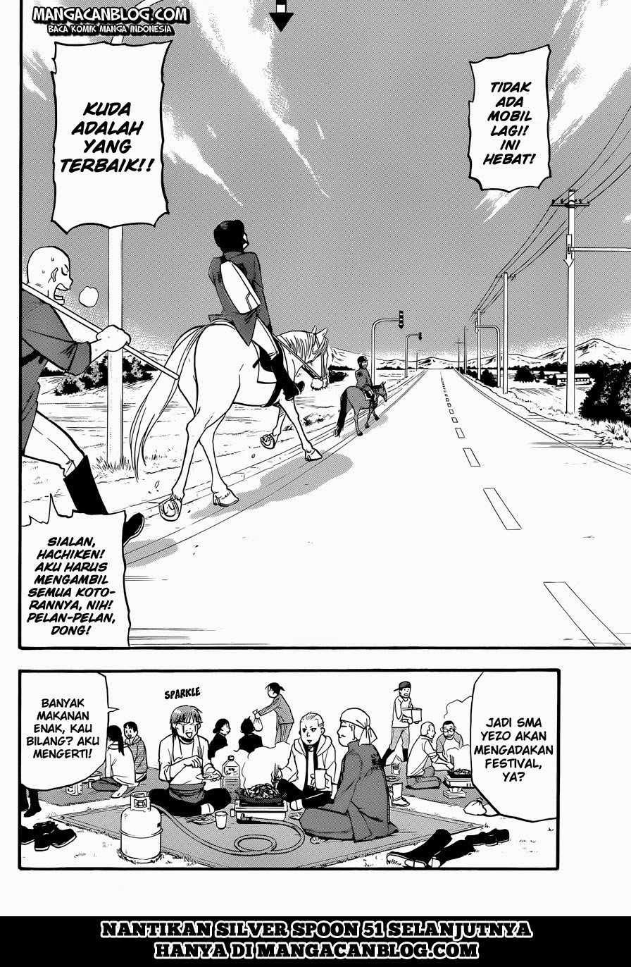 Silver Spoon Chapter 50