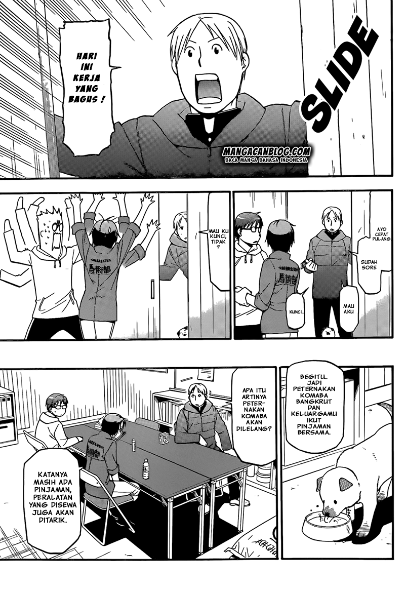 Silver Spoon Chapter 65