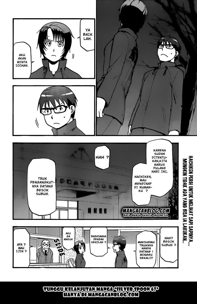 Silver Spoon Chapter 66
