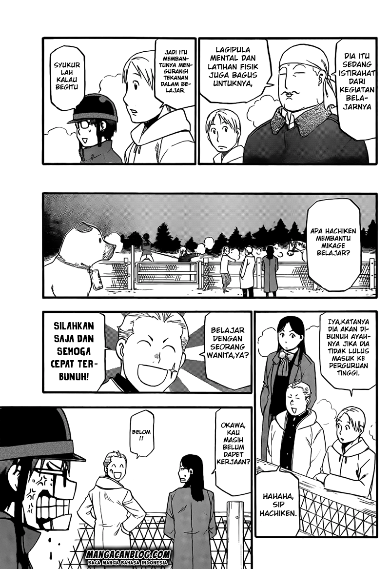 Silver Spoon Chapter 71