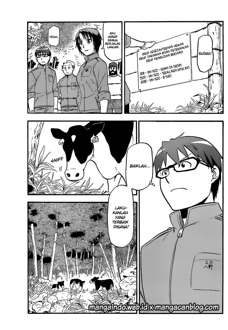 Silver Spoon Chapter 99
