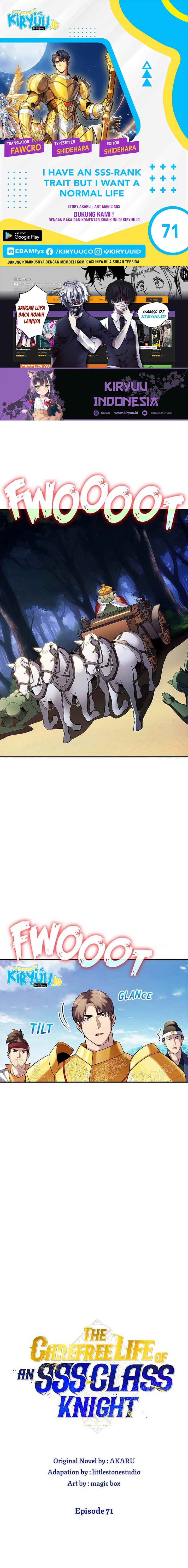 I have an SSS-rank Trait, but I want a Normal Life Chapter 71 page 0