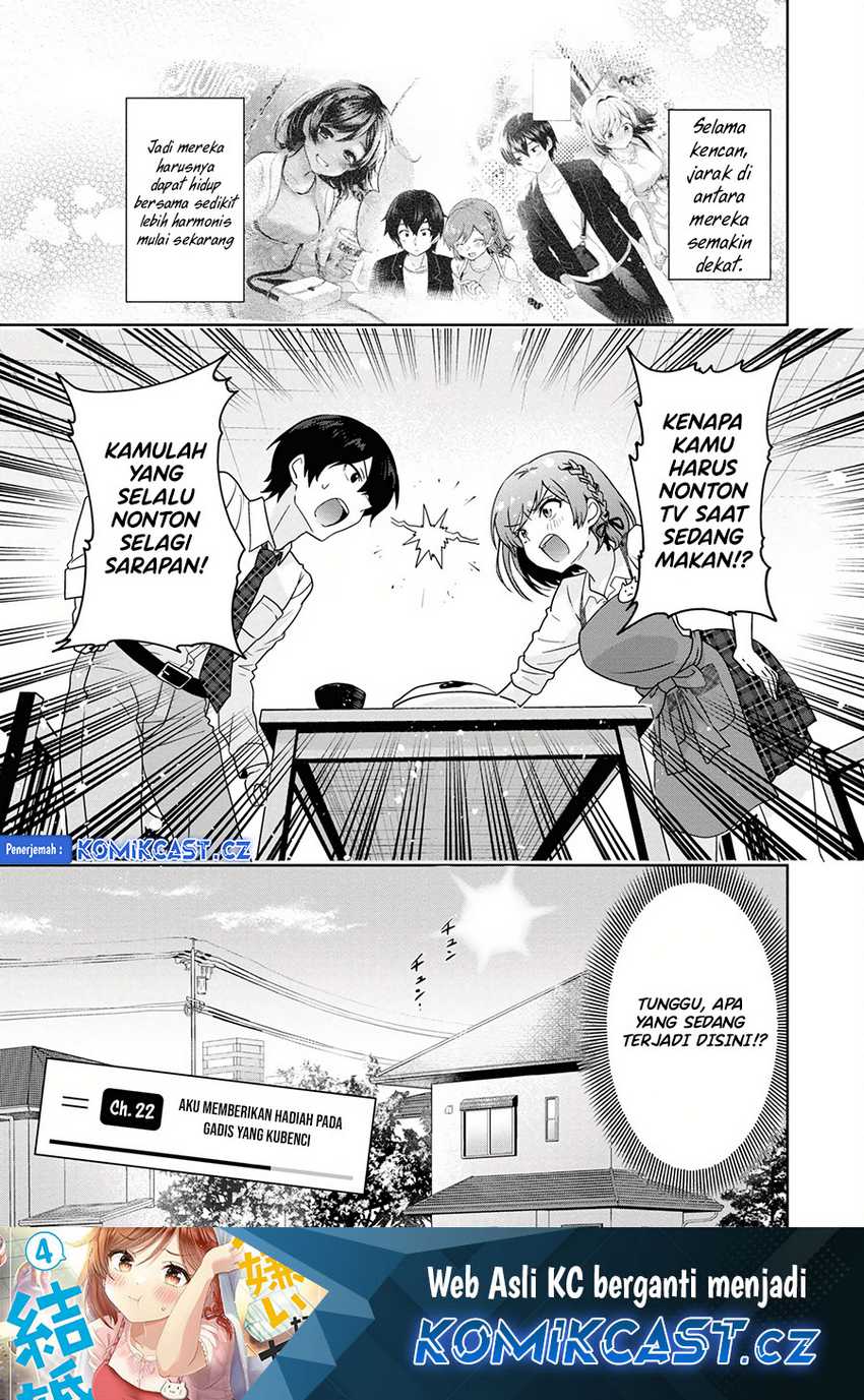 Kurasu no Daikirai na Joshi to Kekkon Suru Koto ni Natta Chapter 22.1