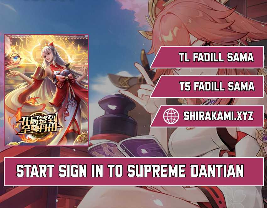 Star Sign In To Supreme Dantian Chapter 300