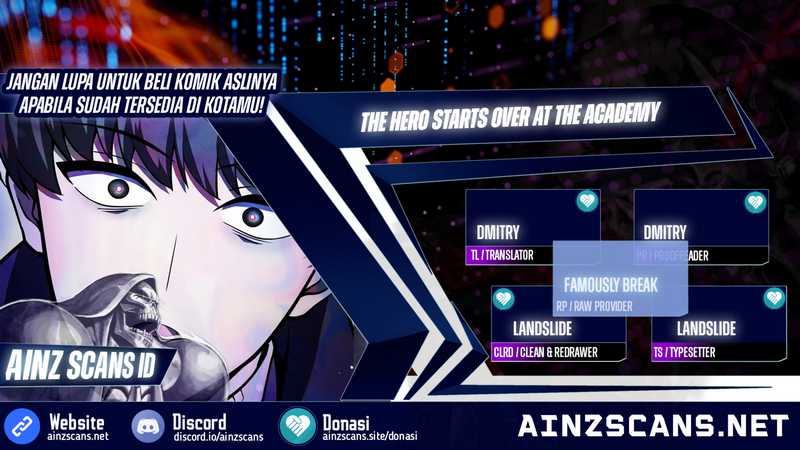 The Hero Starts Over at the Academy Chapter 07
