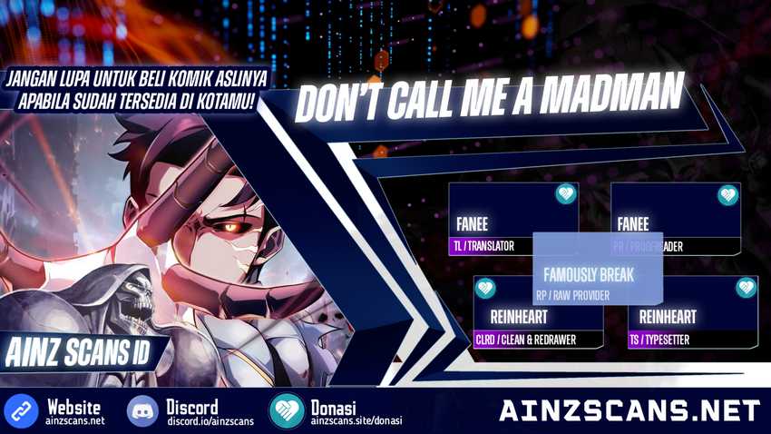 Don’t Call me a Madman Chapter 03