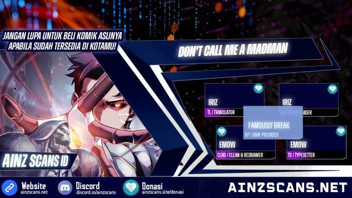 Don’t Call me a Madman Chapter 10