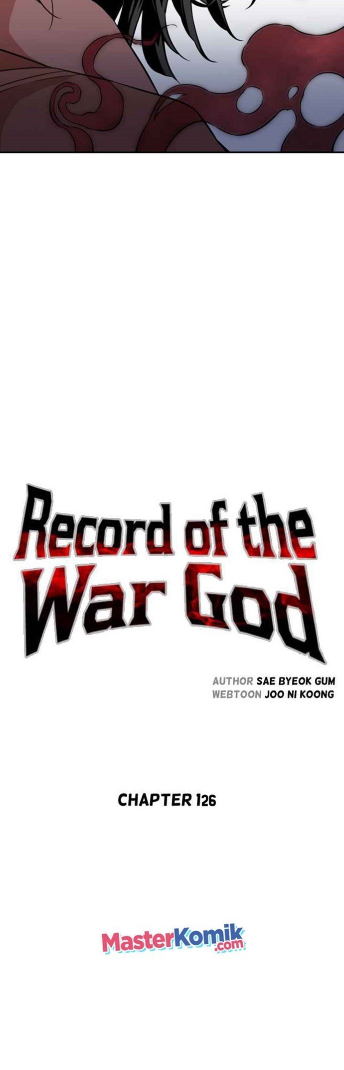 Record of the War God Chapter 126