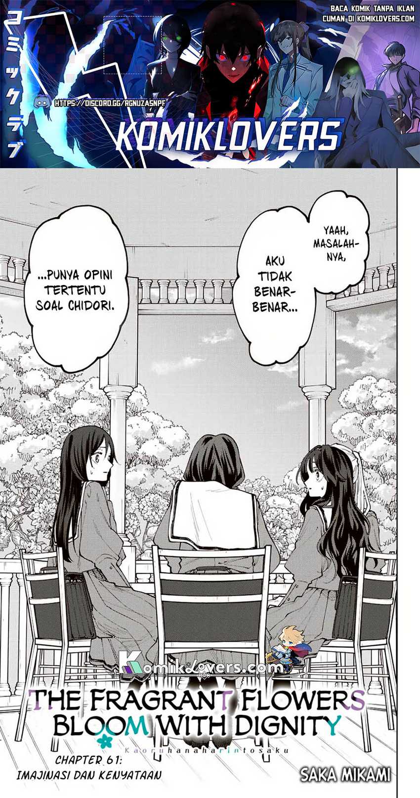 Kaoru Hana Wa Rin To Saku Chapter 61