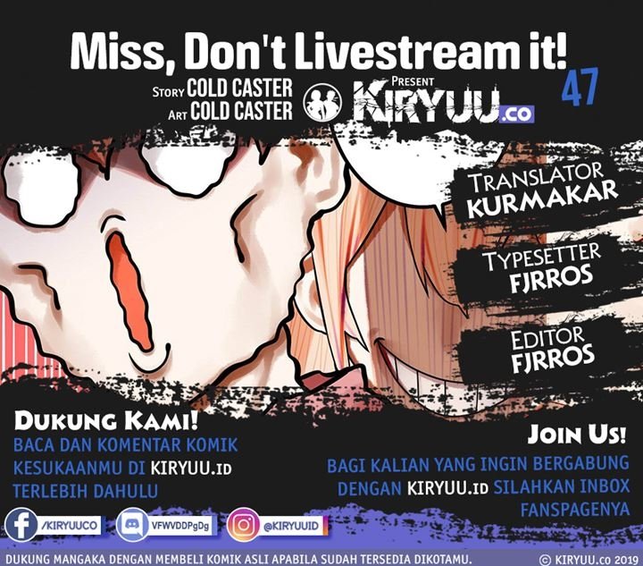 Miss, Don&#8217;t Livestream It! Chapter 46