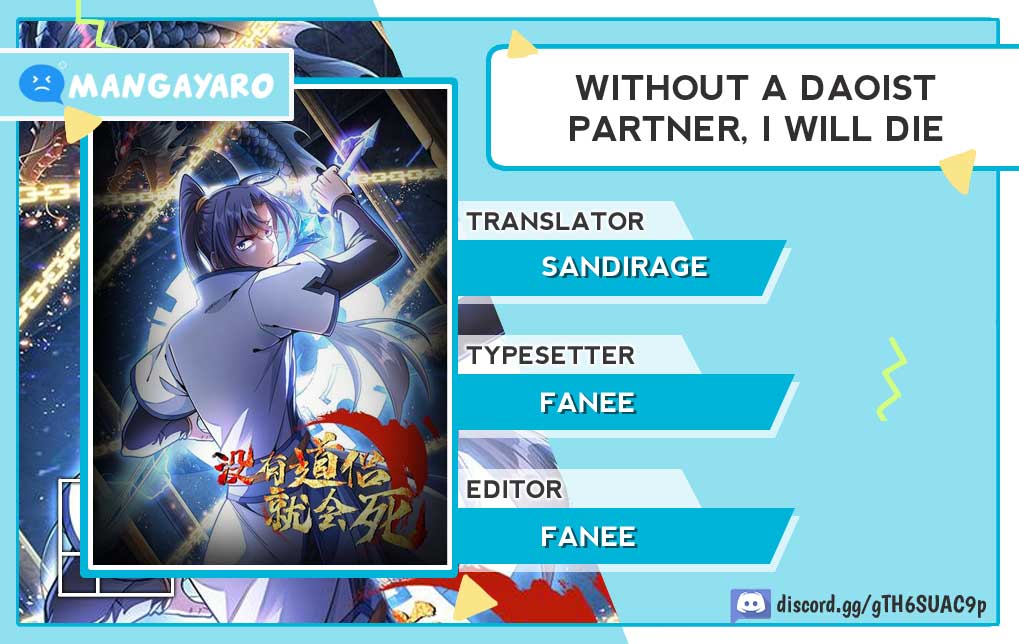 Without a Daoist Partner, I Will Die Chapter 06