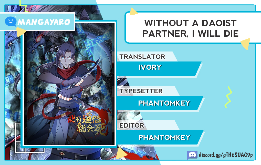 Without a Daoist Partner, I Will Die Chapter 86