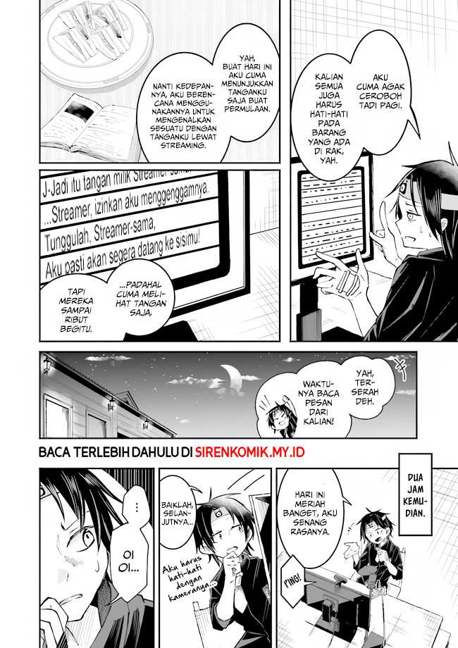 Isekai de Haishin Katsudou wo Shitara Tairyou no Yandere Shinja wo Umidashite Shimatta Ken Chapter 05