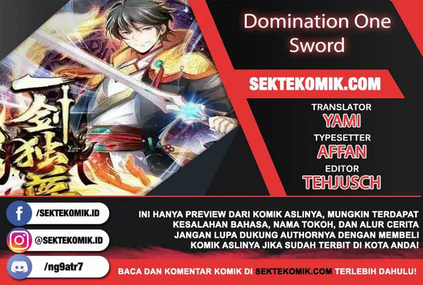 Domination One Sword Chapter 207