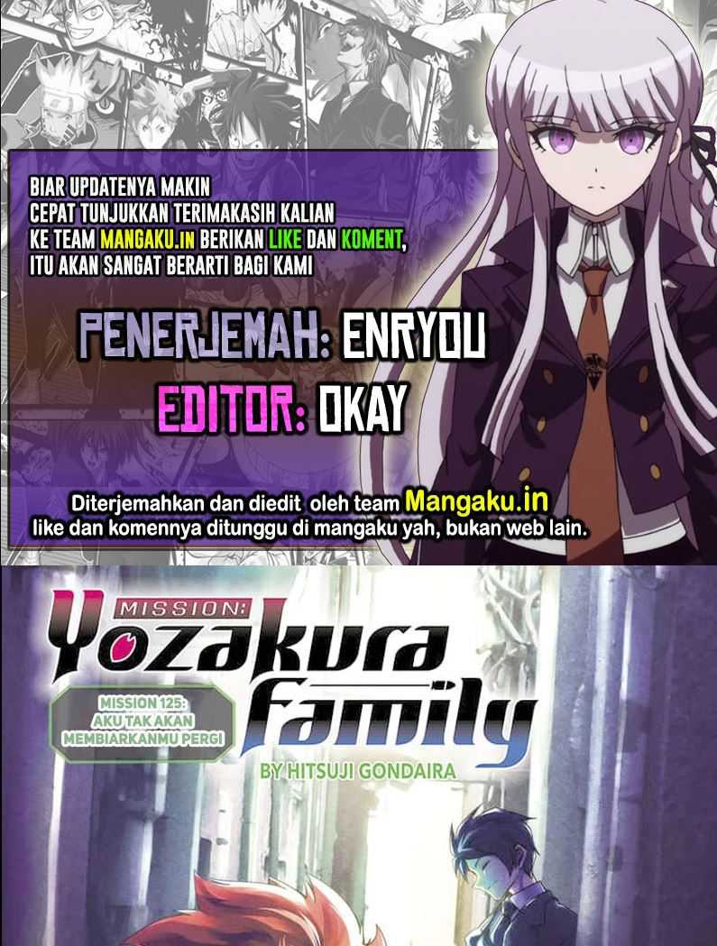 Mission: Yozakura Family Chapter 125
