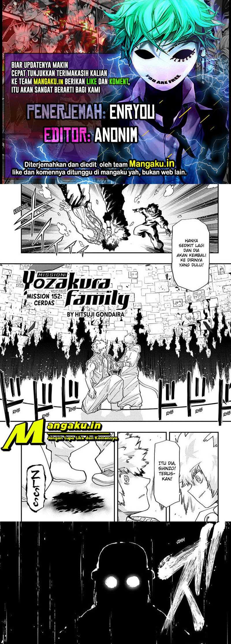 Mission: Yozakura Family Chapter 152