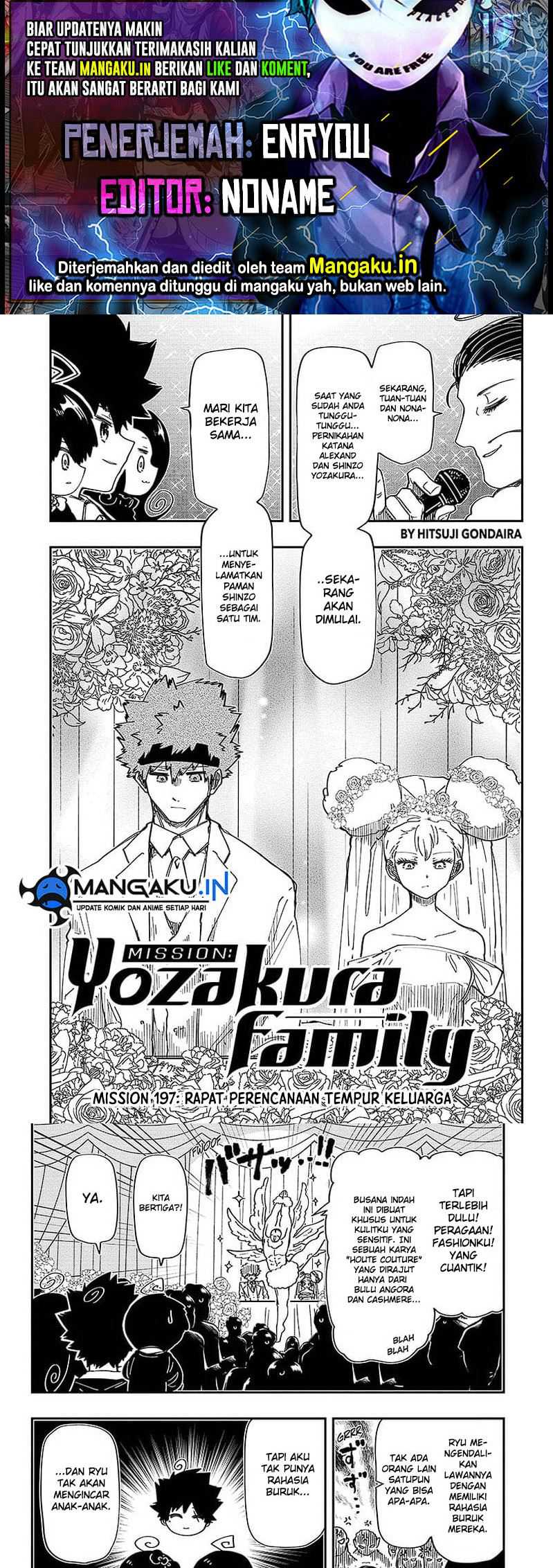 Mission: Yozakura Family Chapter 197