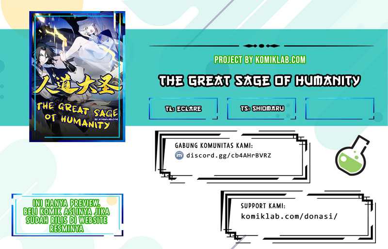 The Great Sage Of Humanity Chapter 11