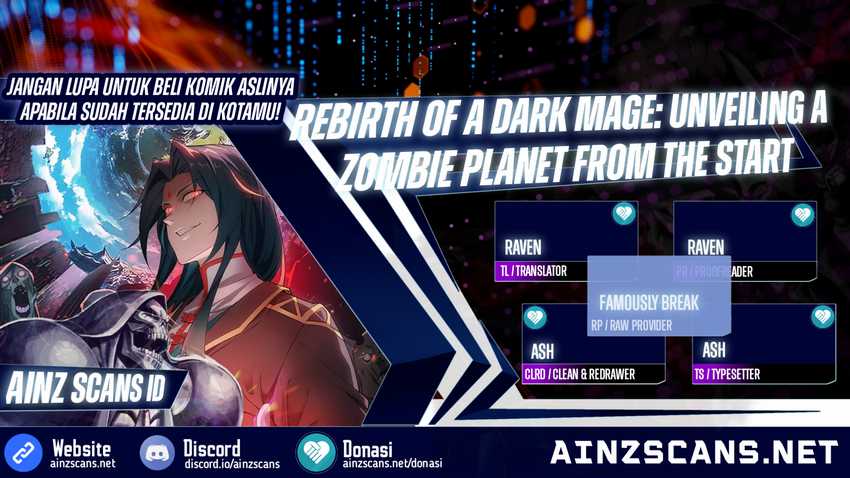 Rebirth of a Dark Mage: Unveiling a Zombie Planet from the Start ( Reborn as a Demonic Cultivator: Starting with a Zombie Planet) Chapter 01