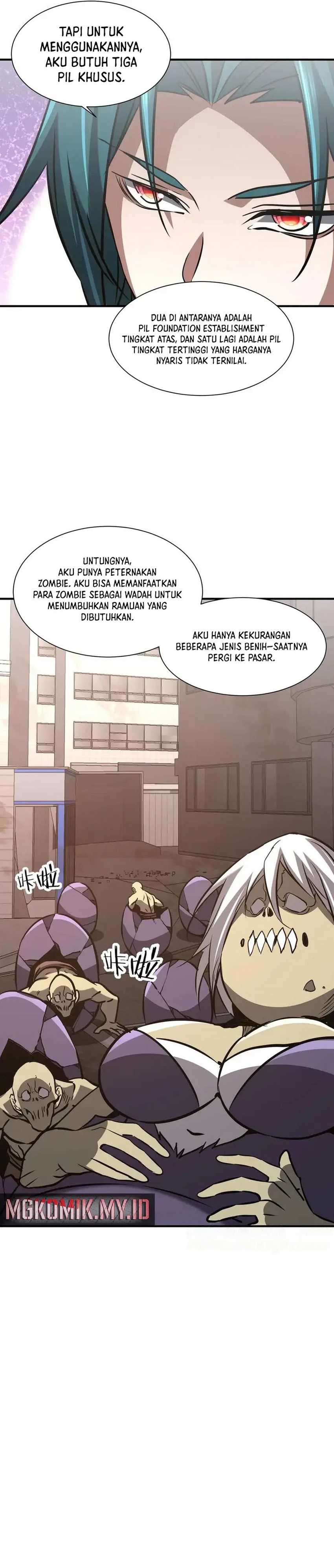 Rebirth of a Dark Mage: Unveiling a Zombie Planet from the Start ( Reborn as a Demonic Cultivator: Starting with a Zombie Planet) Chapter 39 page 16